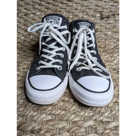 Converse CTAS Madison Mid Black White Womens 8 Athletic Sneaker School - Picture 2 of 8